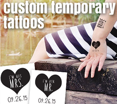 Couple Portrait Tattoo Custom Temporary Tattoos Wedding Bride Gift Wedding  Favors for Guest Engagement Party Wedding Tattoo - Etsy